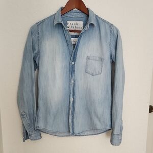 Frank & Eileen Light Blue Denim Shirt for Women
